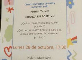 PRIMER «TALLER DE EDUCACION EMOCIONAL INFANTIL» curso 24/25